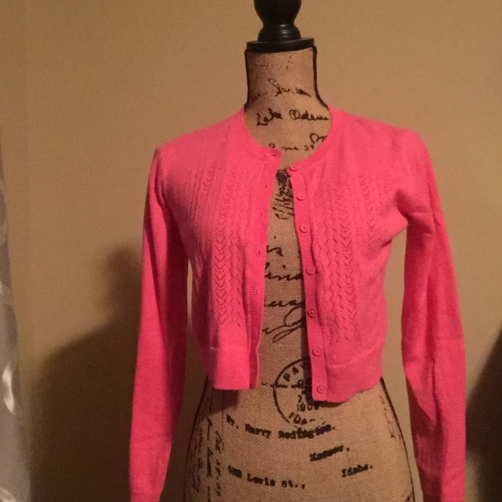 Hot pink gap sweater 14/16